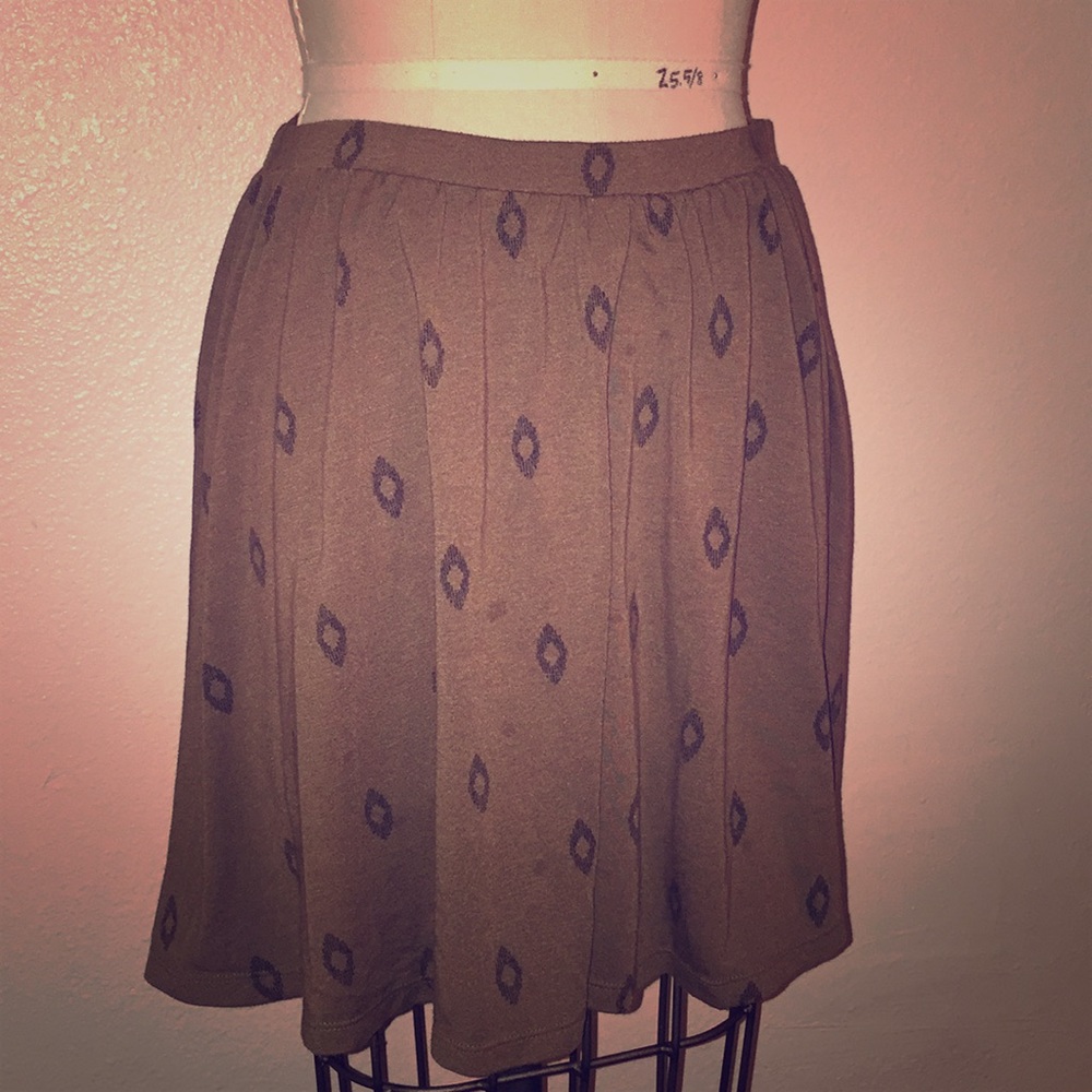 Tribal Print Skirt